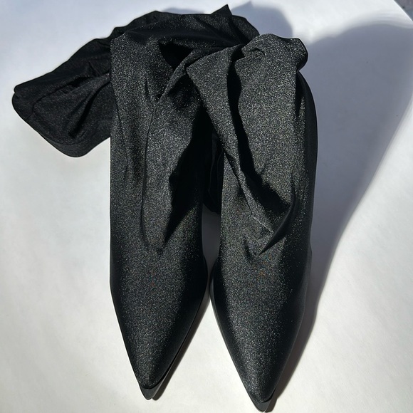 Azalea Wang Black Over The Knee Boots - Picture 4 of 8